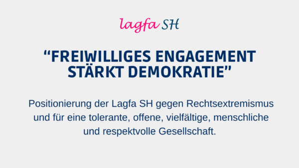 Freiwilliges Engagement stärkt Demokratie